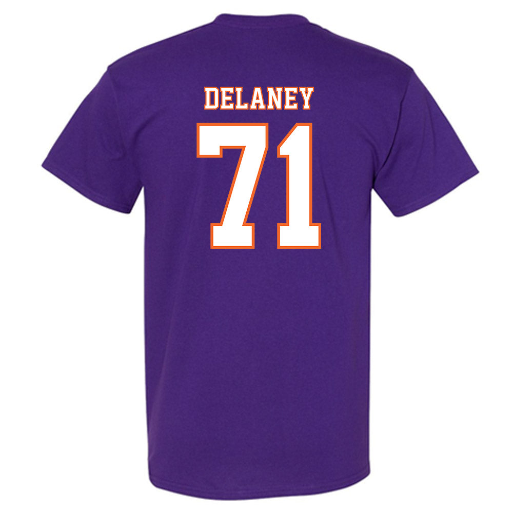 Clemson - NCAA Football : Leo Delaney - Replica Shersey T-Shirt-1