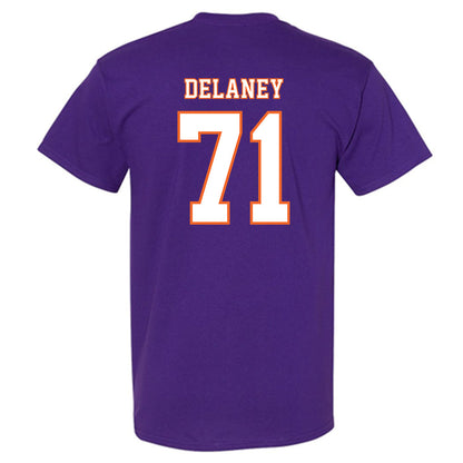 Clemson - NCAA Football : Leo Delaney - Replica Shersey T-Shirt-1