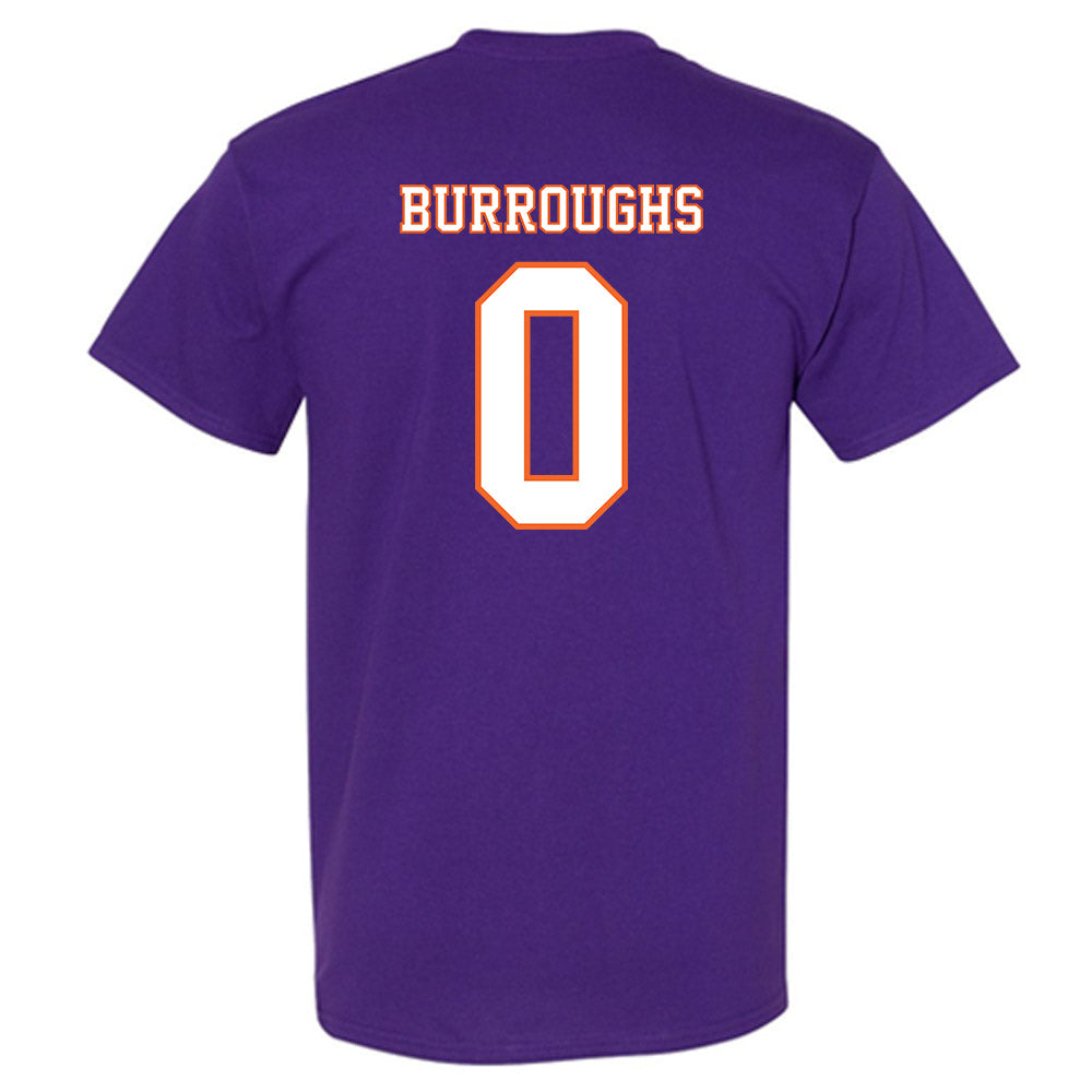 Clemson - NCAA Football : Naeem Burroughs - Replica Shersey T-Shirt-1