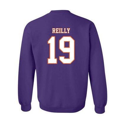 Clemson - NCAA Football : Brayden Reilly - Replica Shersey Crewneck Sweatshirt-1