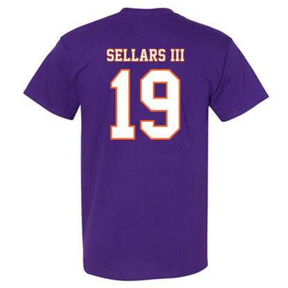 Clemson - NCAA Football : Gordon Sellars III - Replica Shersey T-Shirt-1