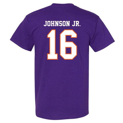 Clemson - NCAA Football : Chris Johnson Jr. - Replica Shersey T-Shirt-1