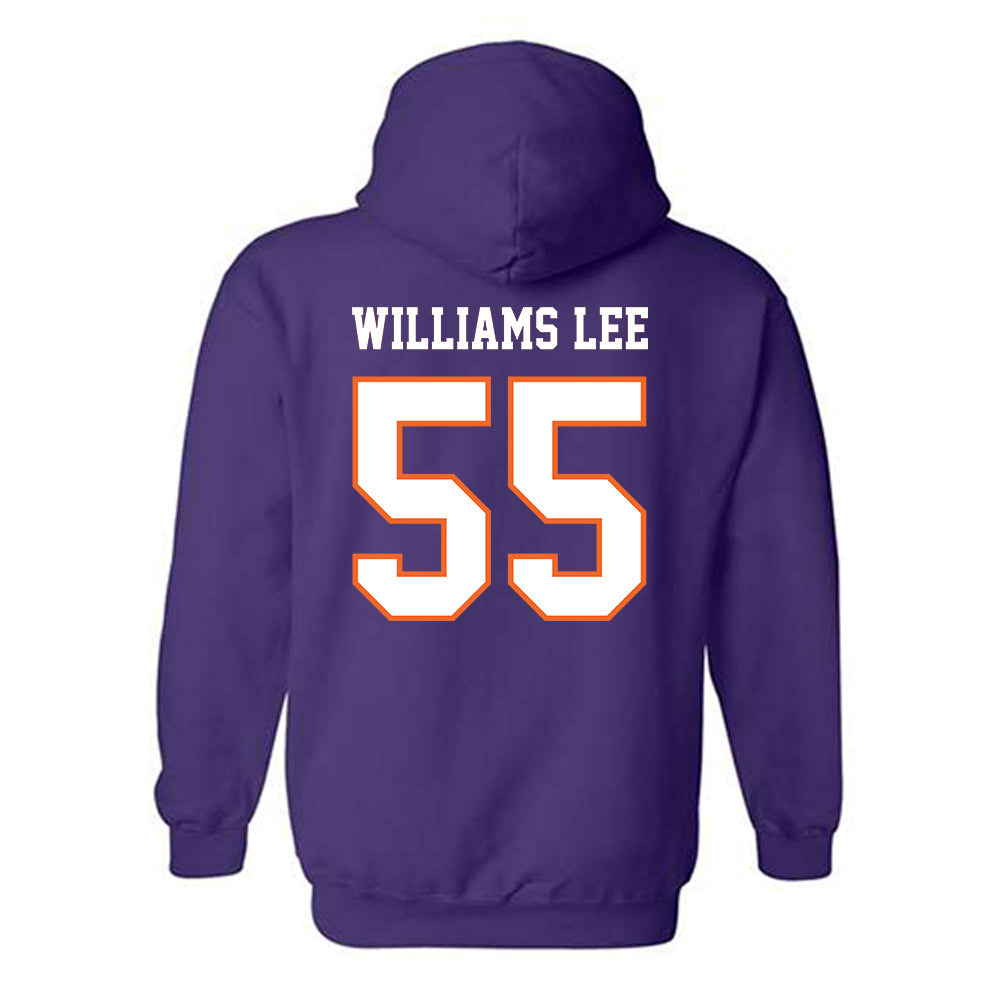 Clemson - NCAA Football : Makhi Williams Lee - Replica Shersey Hooded Sweatshirt-1