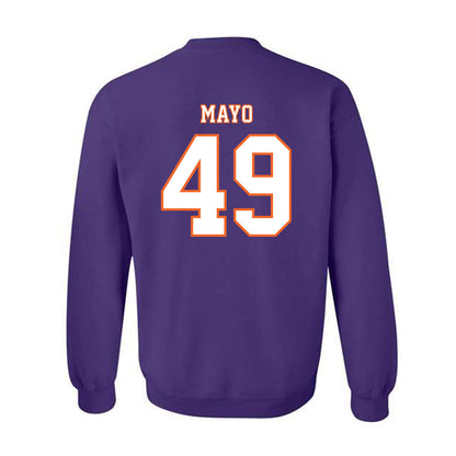 Clemson - NCAA Football : Darien Mayo - Replica Shersey Crewneck Sweatshirt-1