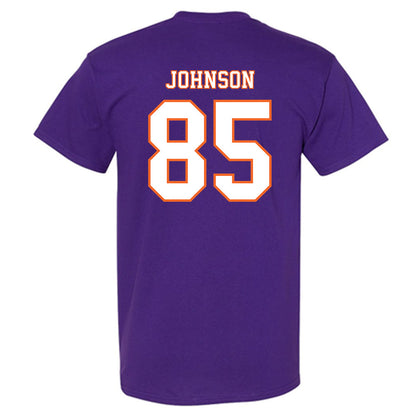 Clemson - NCAA Football : Charlie Johnson - Replica Shersey T-Shirt-1