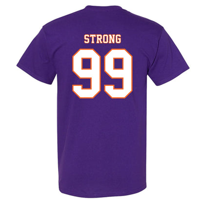 Clemson - NCAA Football : Markus Strong - Replica Shersey T-Shirt-1