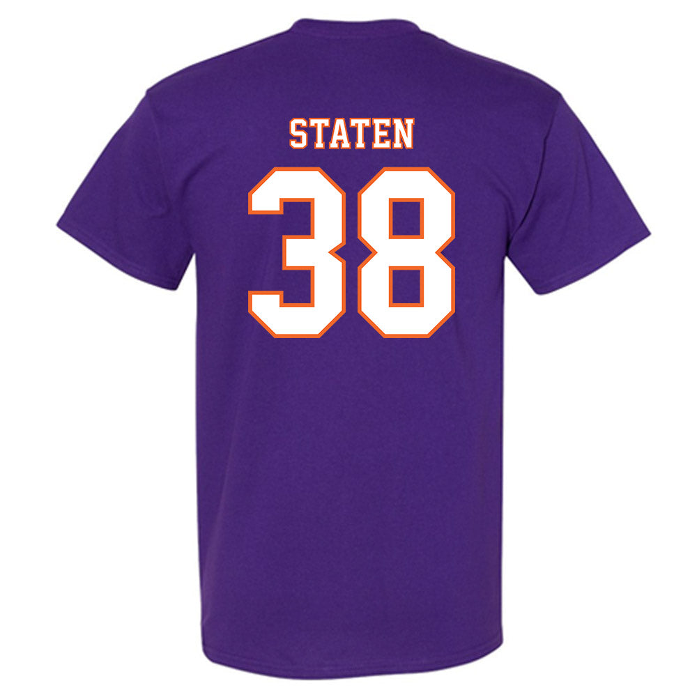 Clemson - NCAA Football : Dominic Staten - Replica Shersey T-Shirt-1