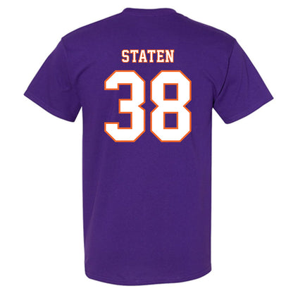 Clemson - NCAA Football : Dominic Staten - Replica Shersey T-Shirt-1