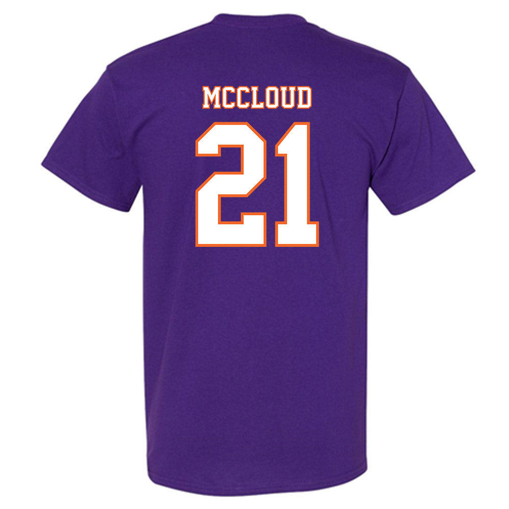 Clemson - NCAA Football : Kobe McCloud - Replica Shersey T-Shirt-1