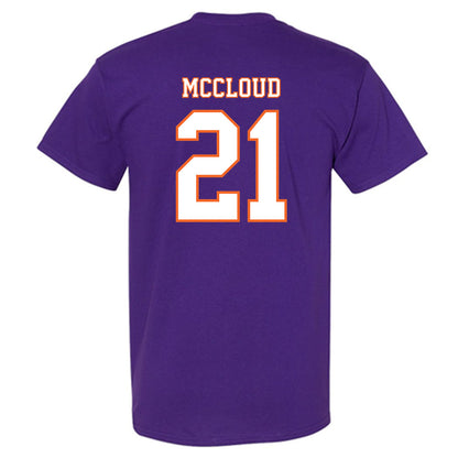 Clemson - NCAA Football : Kobe McCloud - Replica Shersey T-Shirt-1
