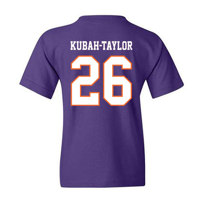 Clemson - NCAA Football : C.J. Kubah-Taylor - Replica Shersey Youth T-Shirt-1