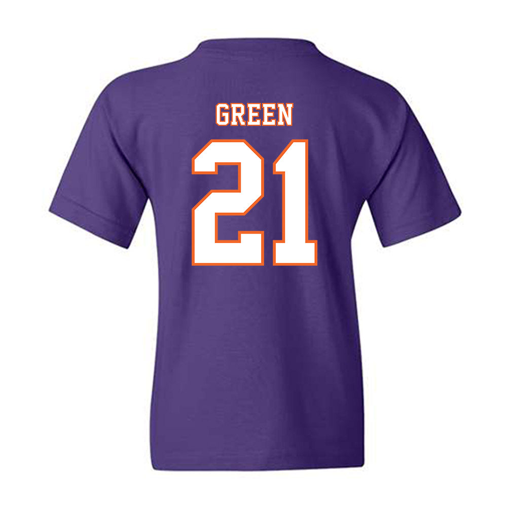 Clemson - NCAA Football : Jarvis Green - Replica Shersey Youth T-Shirt-1