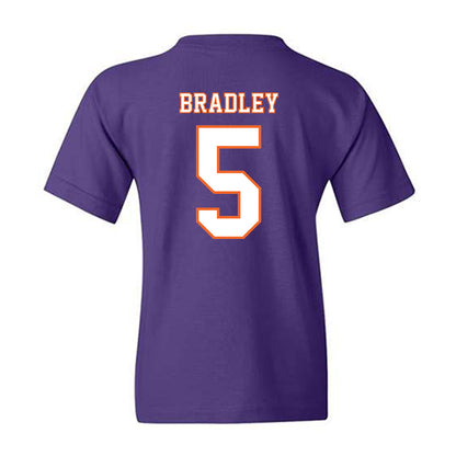 Clemson - NCAA Football : Brock Bradley - Replica Shersey Youth T-Shirt-1