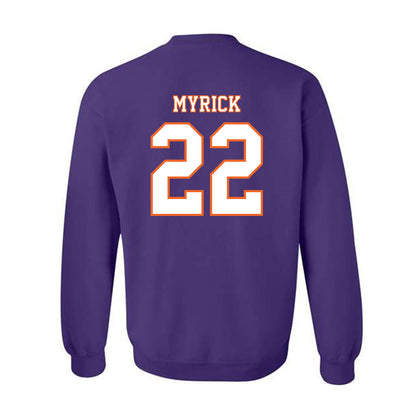 Clemson - NCAA Football : Corey Myrick - Replica Shersey Crewneck Sweatshirt-1