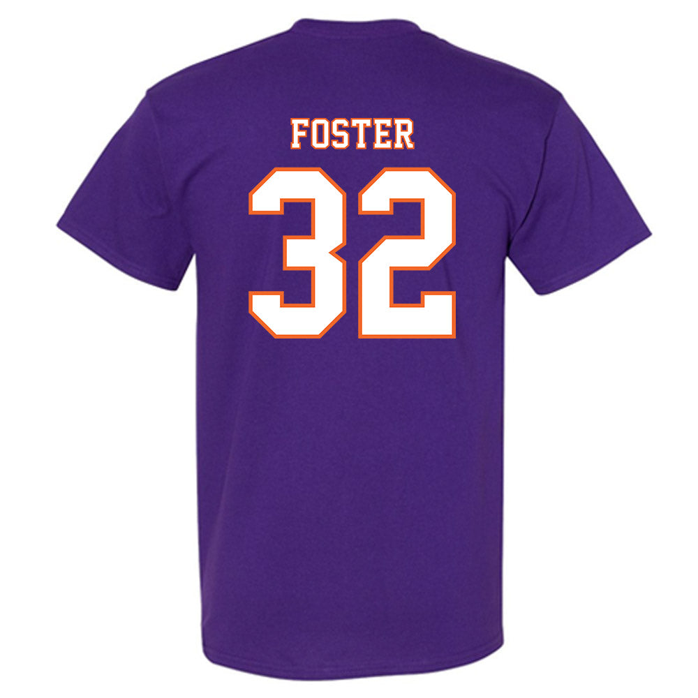 Clemson - NCAA Football : Michael Foster - Replica Shersey T-Shirt-1