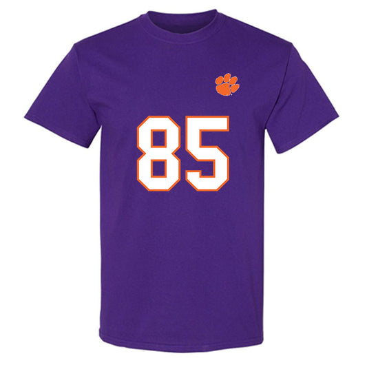 Clemson - NCAA Football : Charlie Johnson - Replica Shersey T-Shirt-0