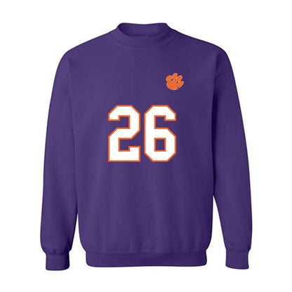Clemson - NCAA Football : C.J. Kubah-Taylor - Replica Shersey Crewneck Sweatshirt-0