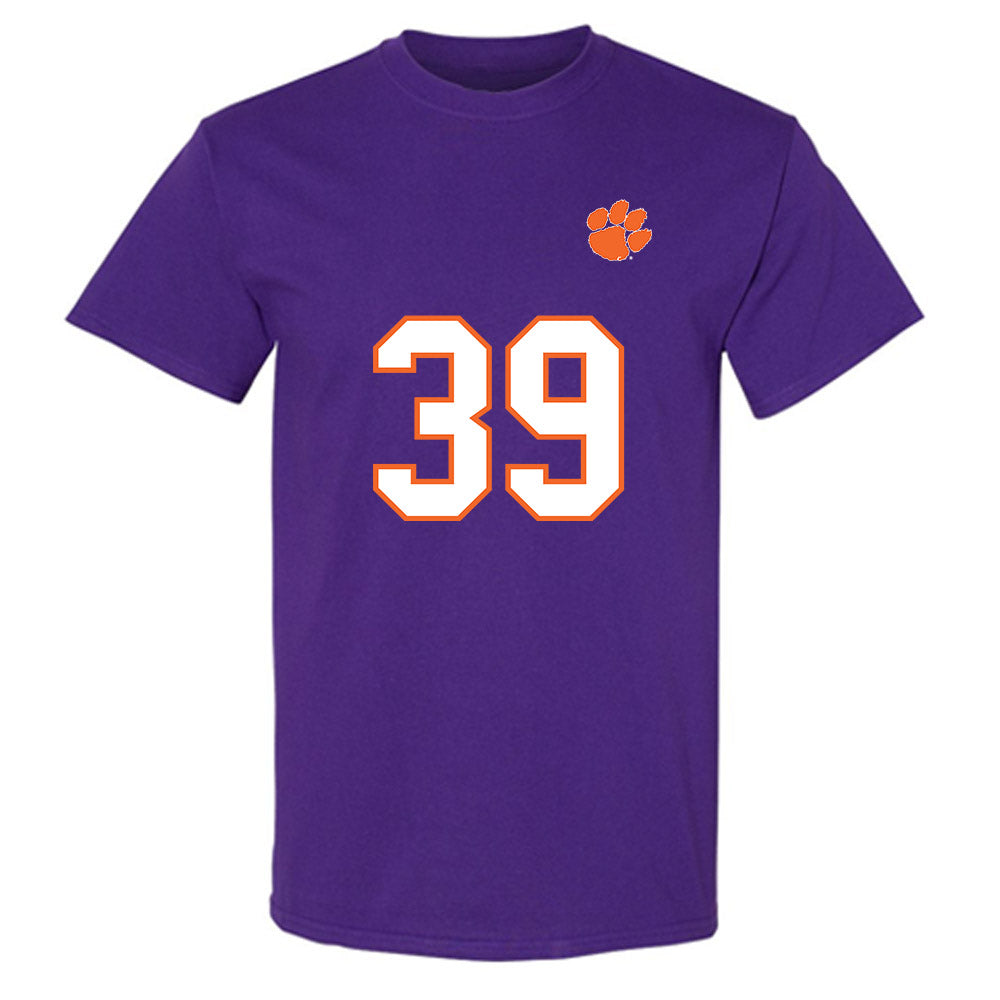 Clemson - NCAA Football : J.D. Bonamy - Replica Shersey T-Shirt-0
