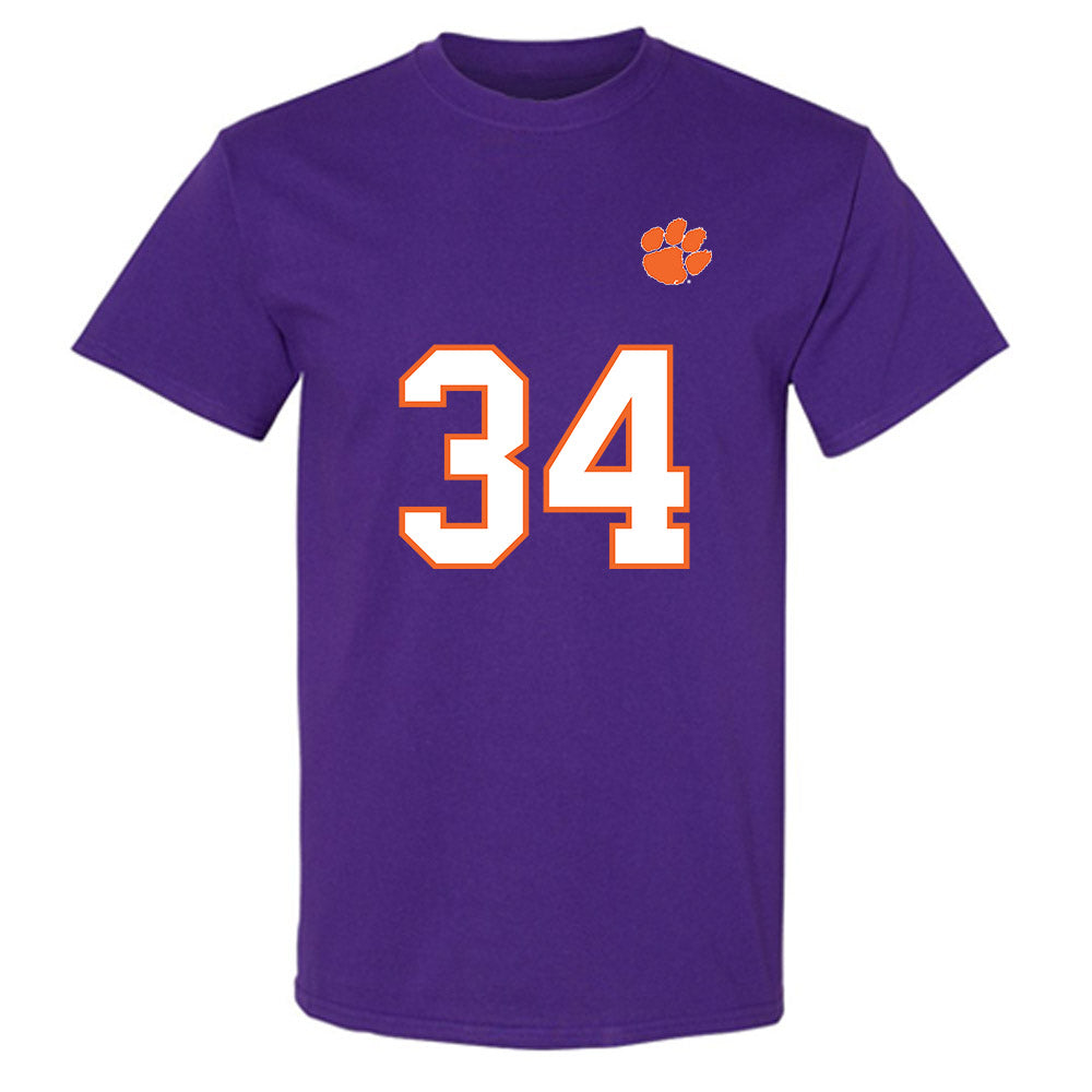 Clemson - NCAA Football : Max Wilson - Replica Shersey T-Shirt-0