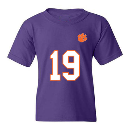 Clemson - NCAA Football : Gordon Sellars III - Replica Shersey Youth T-Shirt-0