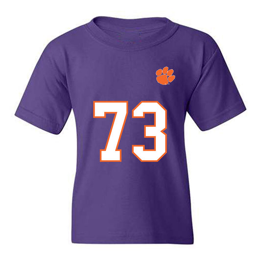 Clemson - NCAA Football : Hayes Galloway - Replica Shersey Youth T-Shirt-0