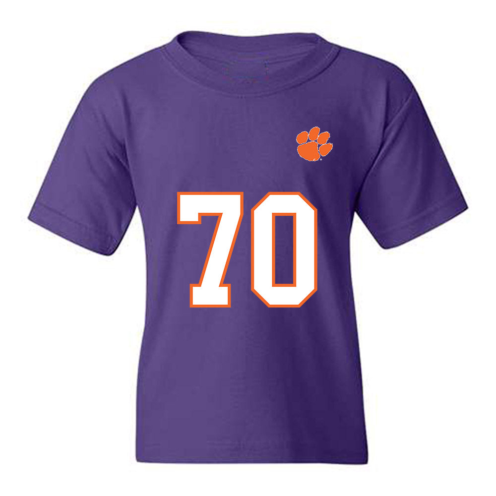 Clemson - NCAA Football : Chancellor Barclay - Replica Shersey Youth T-Shirt-0