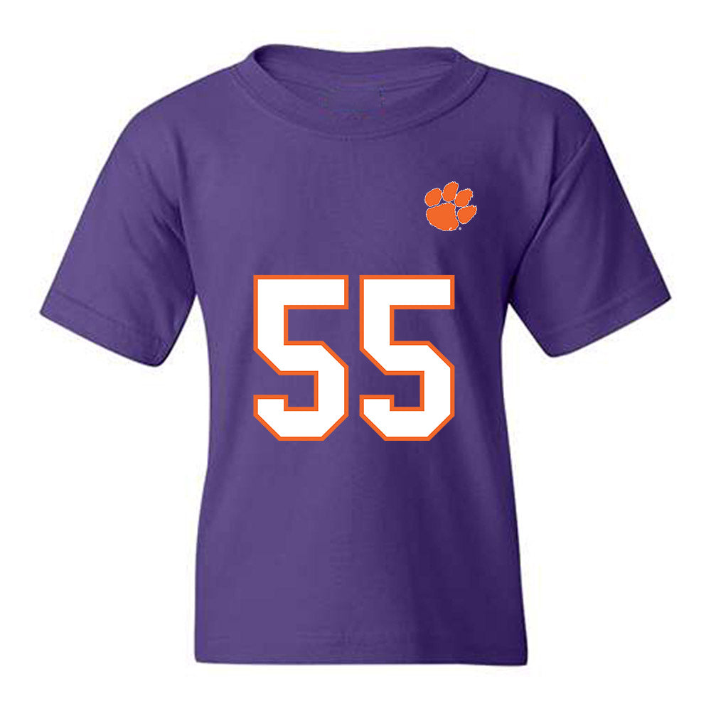 Clemson - NCAA Football : Makhi Williams Lee - Replica Shersey Youth T-Shirt-0