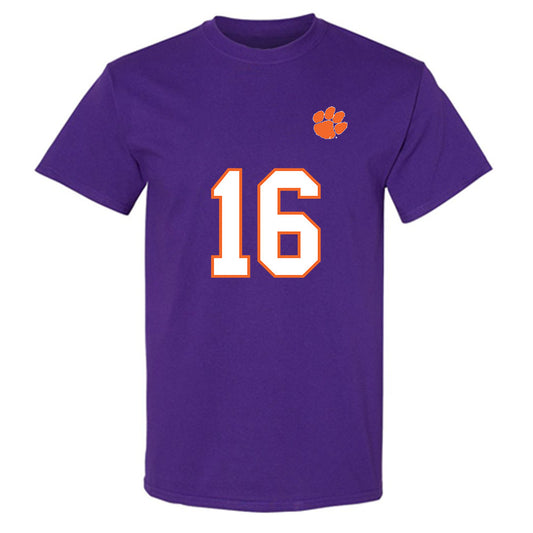 Clemson - NCAA Football : Chris Johnson Jr. - Replica Shersey T-Shirt-0
