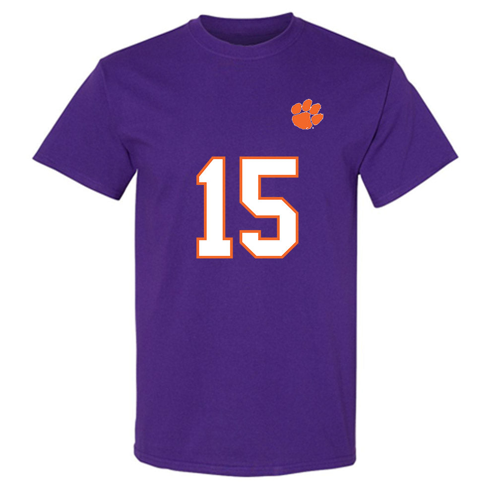 Clemson - NCAA Football : Chris Denson - Replica Shersey T-Shirt-0