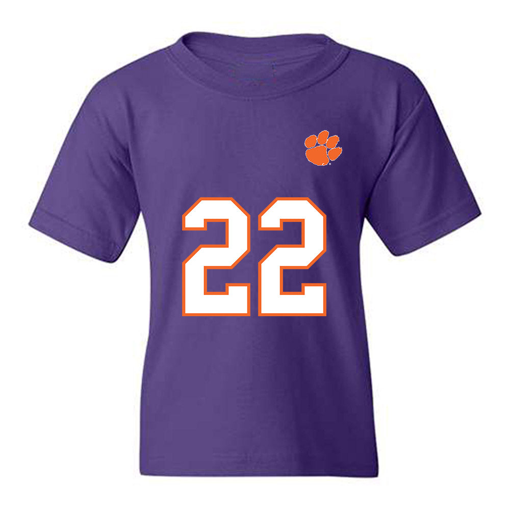 Clemson - NCAA Football : Corey Myrick - Replica Shersey Youth T-Shirt-0