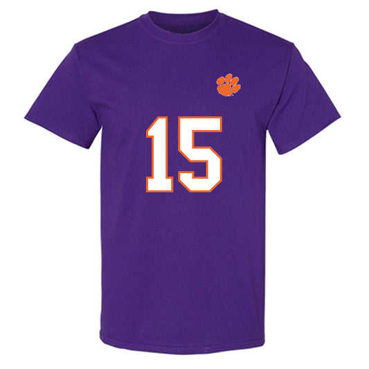 Clemson - NCAA Football : Jahiem Lawson - Replica Shersey T-Shirt-0
