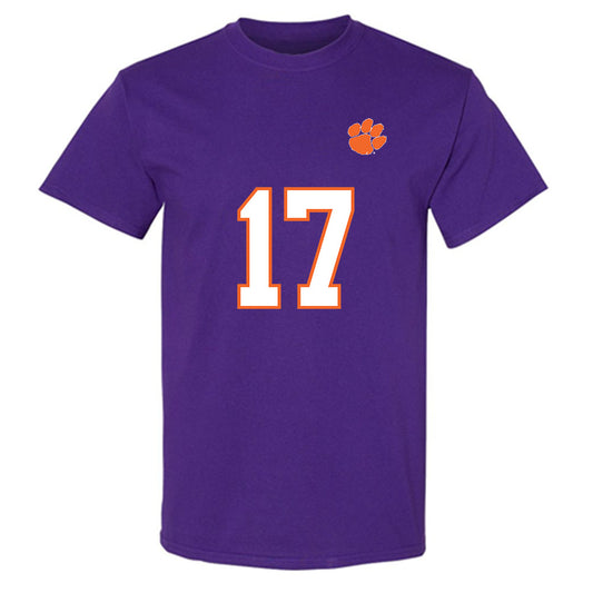 Clemson - NCAA Football : Christopher Vizzina - Replica Shersey T-Shirt-0