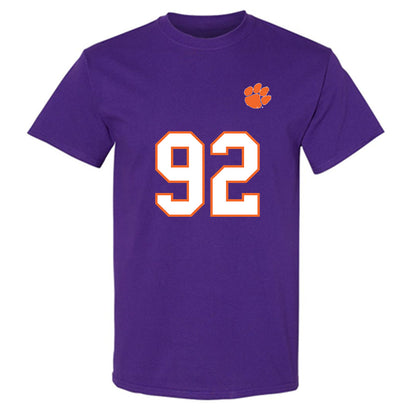 Clemson - NCAA Football : Davarrick Woods - Replica Shersey T-Shirt-0