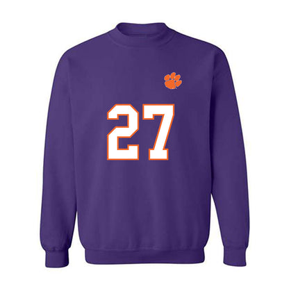 Clemson - NCAA Football : Noah Dixon - Replica Shersey Crewneck Sweatshirt-0