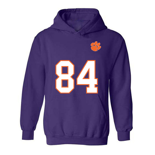 Clemson - NCAA Football : Markus Dixon - Replica Shersey Hooded Sweatshirt-0