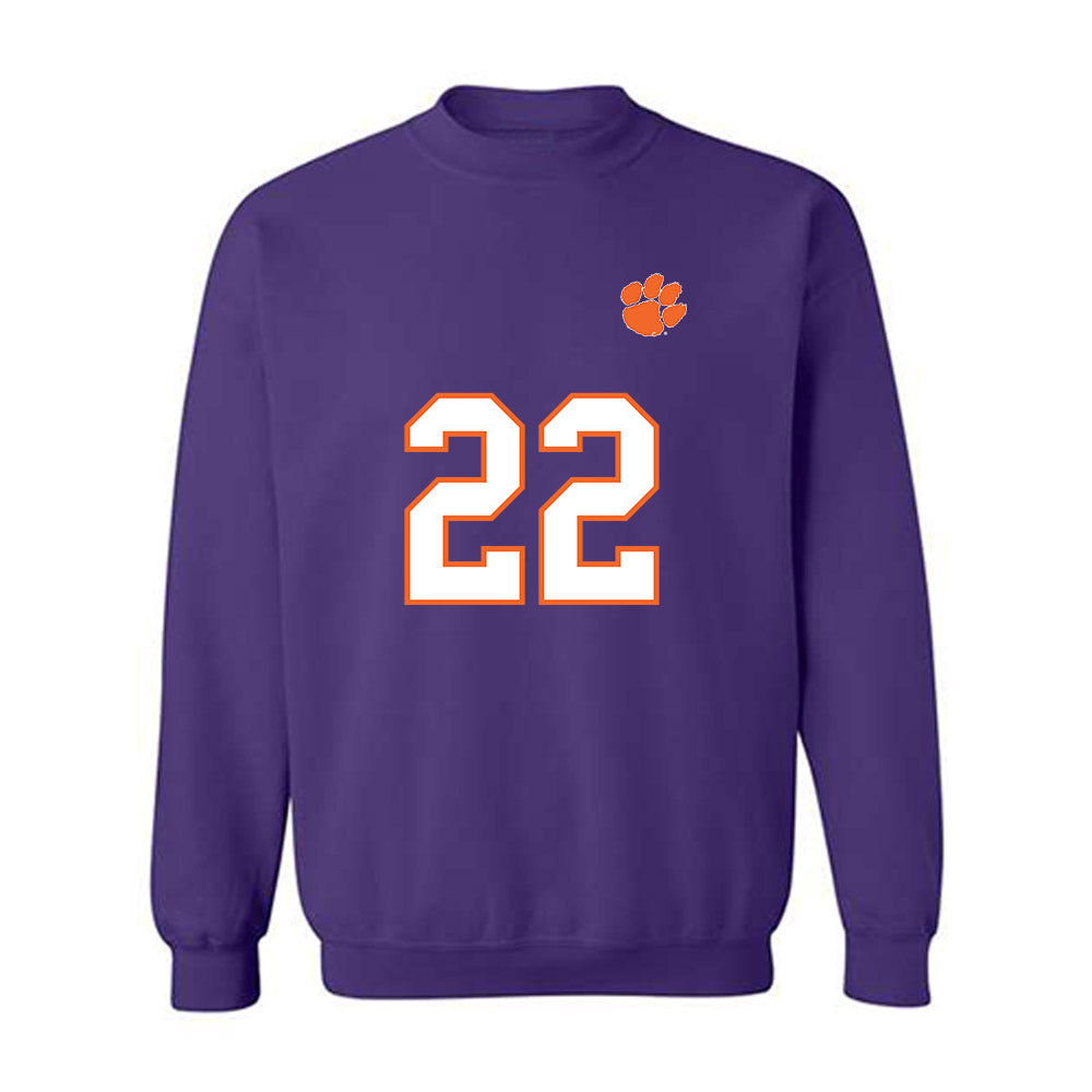 Clemson - NCAA Football : Corey Myrick - Replica Shersey Crewneck Sweatshirt-0