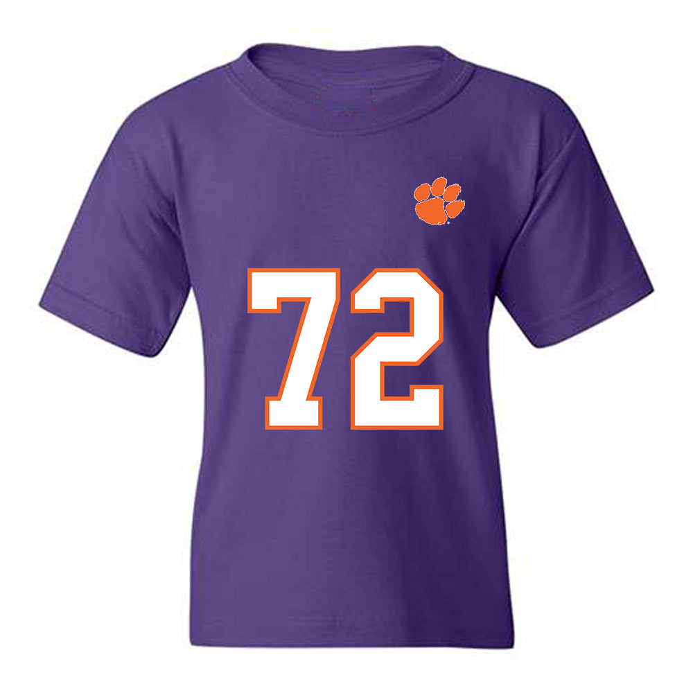 Clemson - NCAA Football : Adam Guthrie - Replica Shersey Youth T-Shirt-0