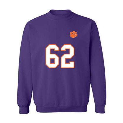 Clemson - NCAA Football : Bryce Smith - Replica Shersey Crewneck Sweatshirt-0