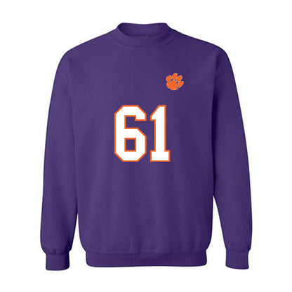 Clemson - NCAA Football : Danny Stein - Replica Shersey Crewneck Sweatshirt-0