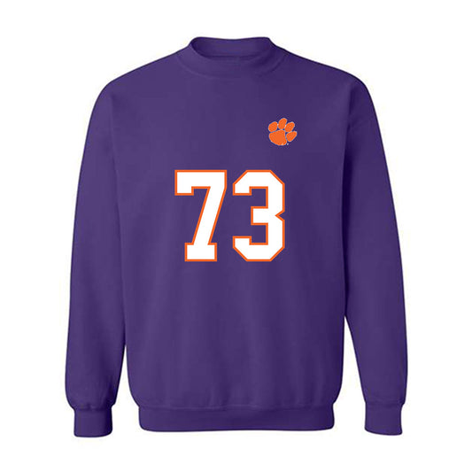 Clemson - NCAA Football : Hayes Galloway - Replica Shersey Crewneck Sweatshirt-0