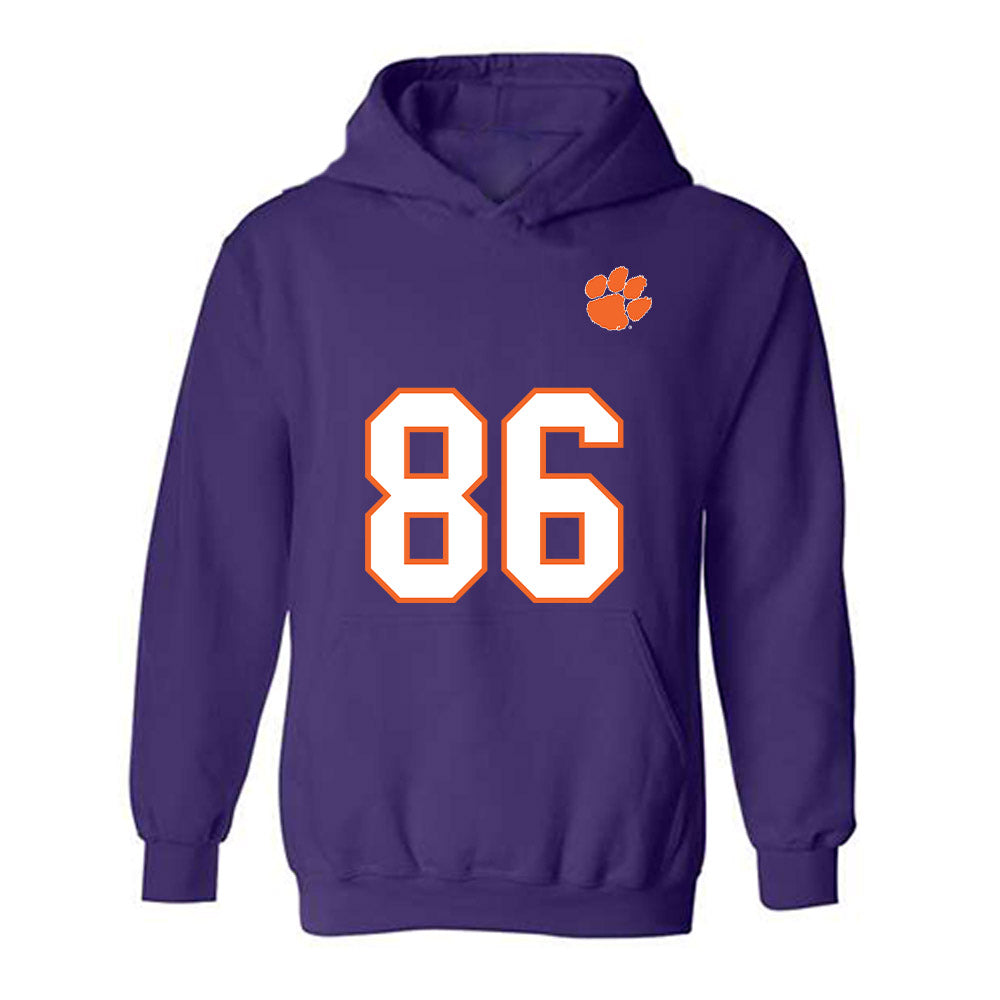 Clemson - NCAA Football : Jaylen Brown-Wallace - Replica Shersey Hooded Sweatshirt-0