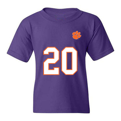 Clemson - NCAA Football : Jakarrion Kenan - Replica Shersey Youth T-Shirt-0
