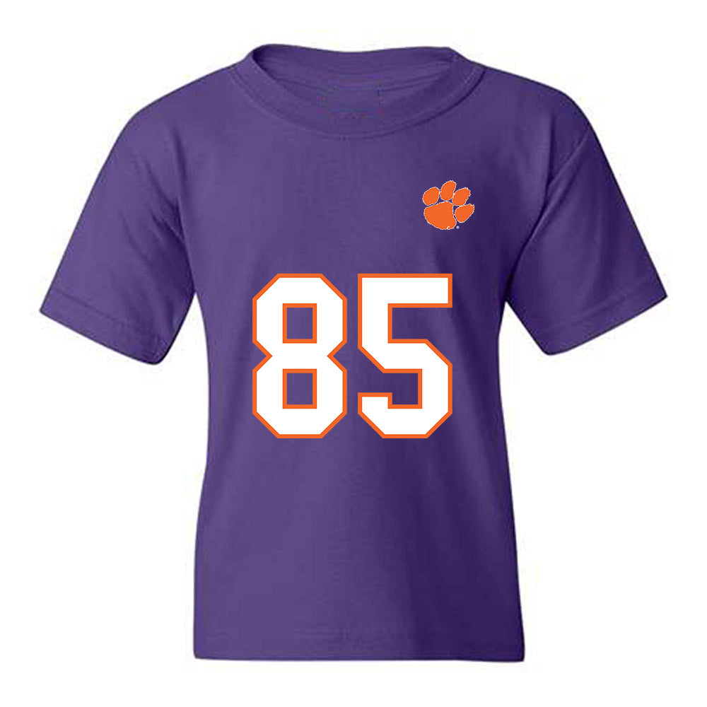 Clemson - NCAA Football : Jackson Smith - Replica Shersey Youth T-Shirt-0