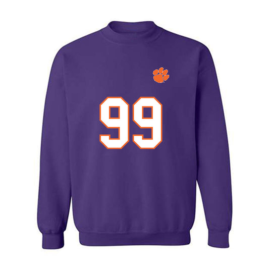 Clemson - NCAA Football : Ari Watford - Replica Shersey Crewneck Sweatshirt-0