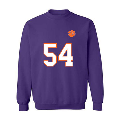 Clemson - NCAA Football : Kam Cody - Replica Shersey Crewneck Sweatshirt-0