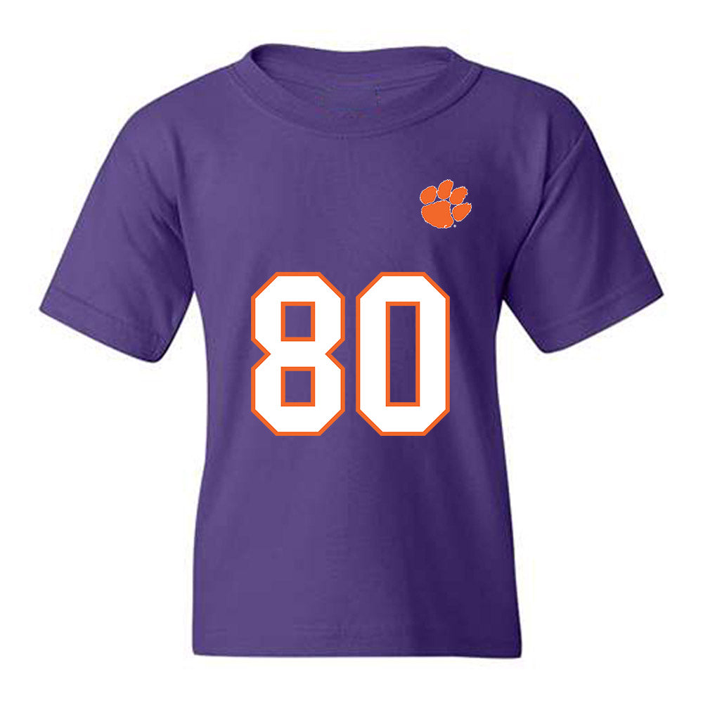 Clemson - NCAA Football : Luke Stubbs - Replica Shersey Youth T-Shirt-0