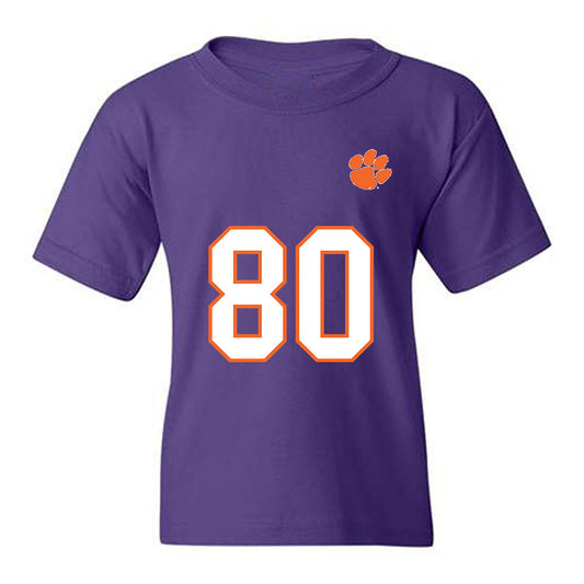 Clemson - NCAA Football : Luke Stubbs - Replica Shersey Youth T-Shirt-0