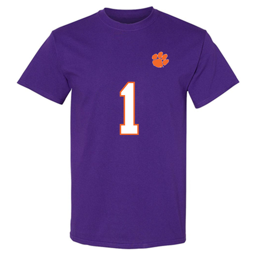 Clemson - NCAA Football : T.J. Moore - Replica Shersey T-Shirt-0