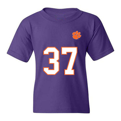 Clemson - NCAA Football : Davion Joyner - Replica Shersey Youth T-Shirt-0
