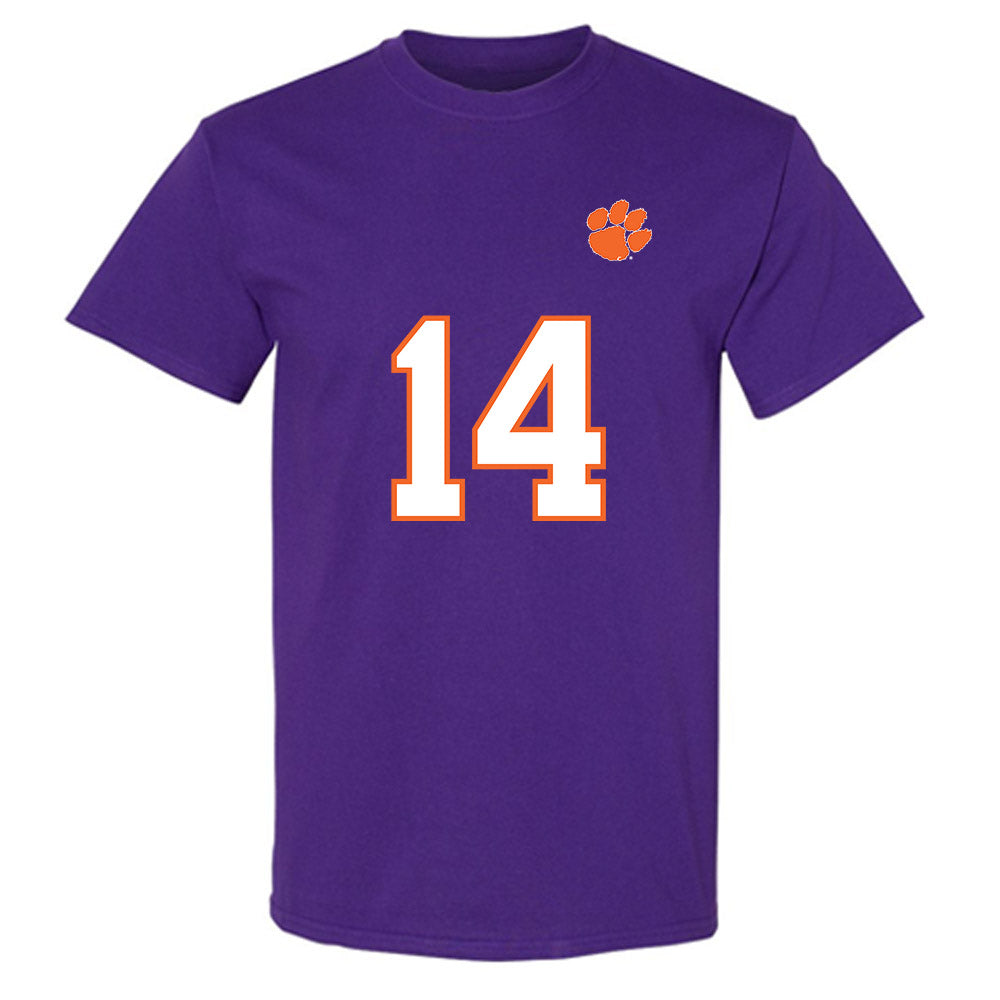 Clemson - NCAA Football : London Merritt - Replica Shersey T-Shirt-0